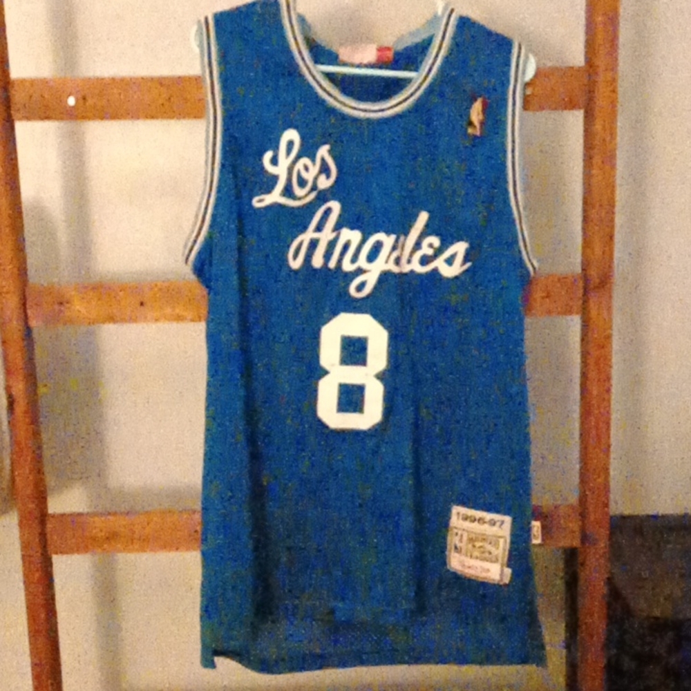 1996-97 LargeBlue Los Angeles Kobe Bryant Jersey